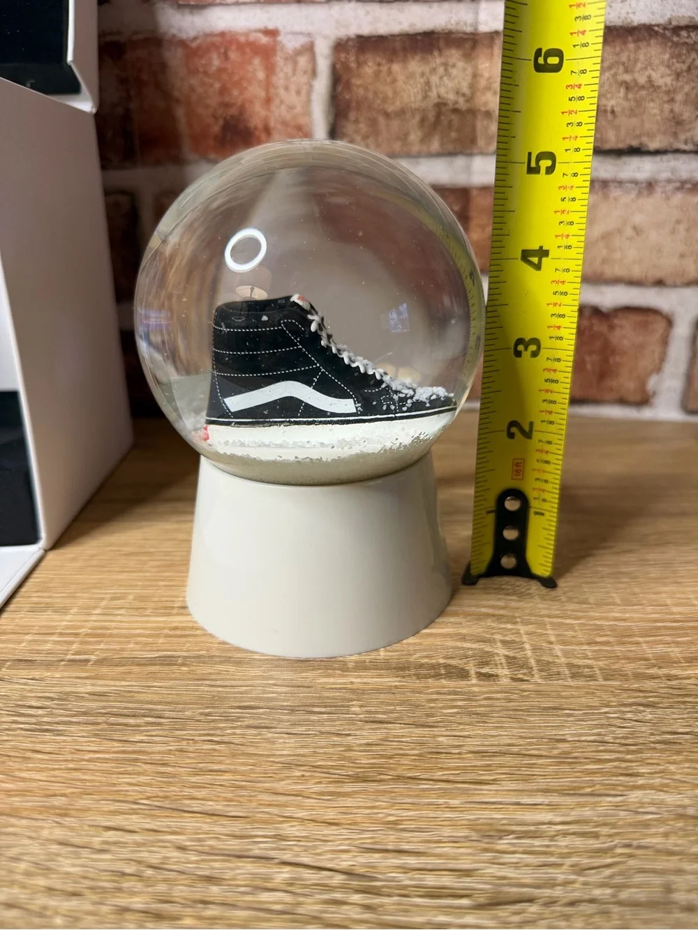 Vans Off The Wall Sk8-Hi Sneaker Limited Edition Snow Globe Promo Collectible
